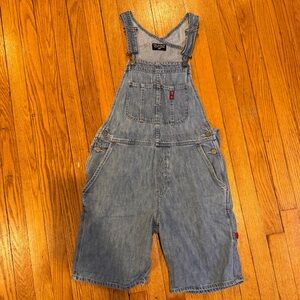 Vintage 90s Polo JeansRalph Lauren Overalls Shorts